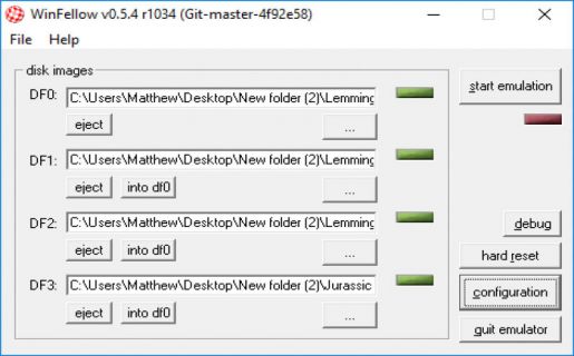 WinFellow emulator