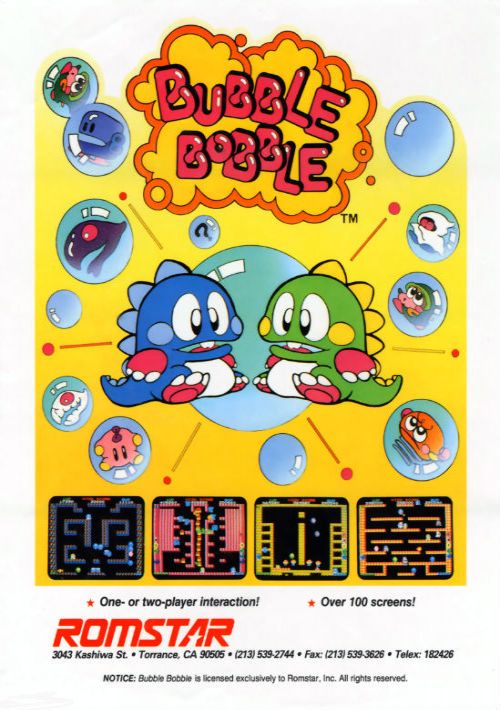 bubble bobble game free for mobile