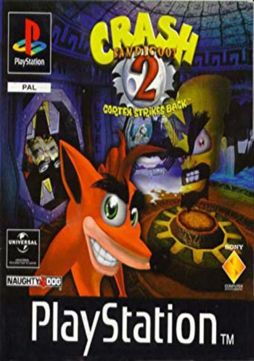 Download Crash Bandicoot 2 - Cortex Strikes Back game for Sony PSX/PlaySt.....