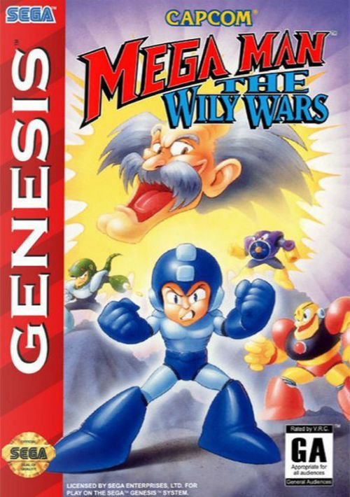Mega Man - The Wily Wars (EU) ROM Free Download for Megadrive - ConsoleRoms...