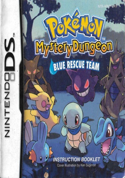 Pokemon Mystery Dungeon - Blue Rescue Team ROM Free Download for NDS - Cons...