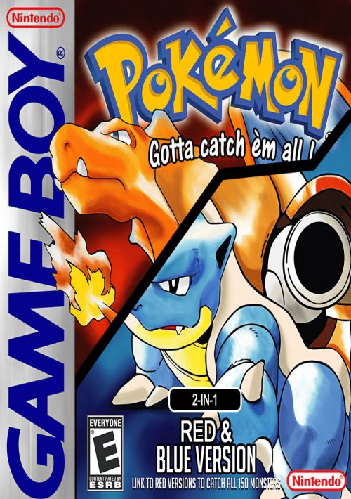 Pokemon Red-Blue 2-in-1 (Unl) ROM - GB Download - Emulator Games