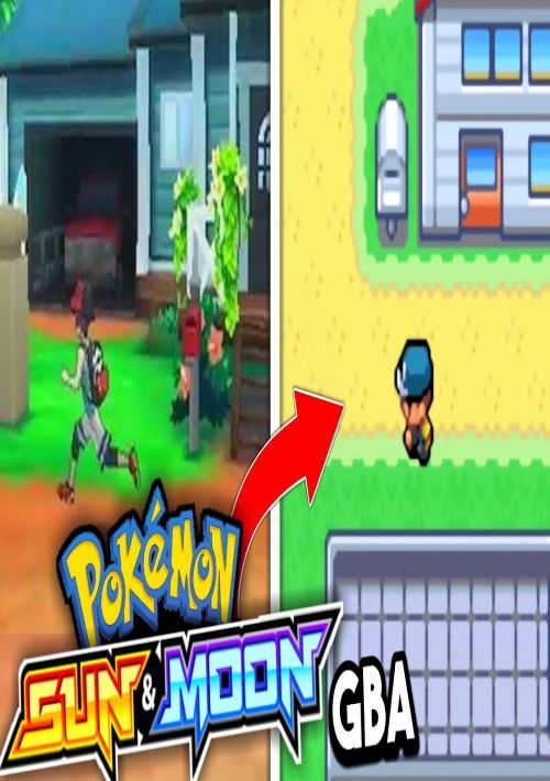 Pokemon Ultra Sol e Lua Gba em Português 