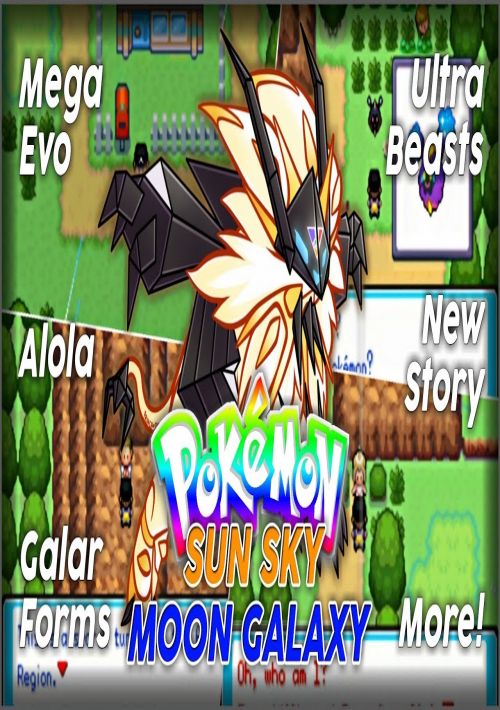 Pokemon Sun Sky and Moon Galaxy ROM Free Download for GBA ConsoleRoms