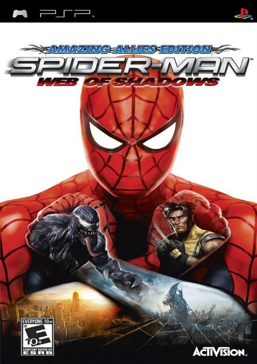 SpiderMan Web of Shadows (USA) (En,Fr) (v1.01) ROM Free