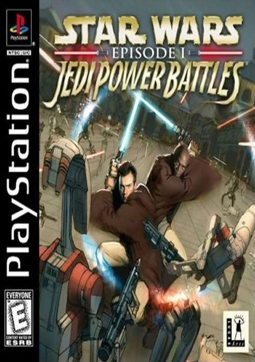 Star wars episode i jedi power. Jedi Power Battles. Star Wars Episode i Jedi Power Battles. Star Wars - Episode i - Jedi Power Battle ps1 обложка. Star Wars Episode i Jedi Power Battles ps1.