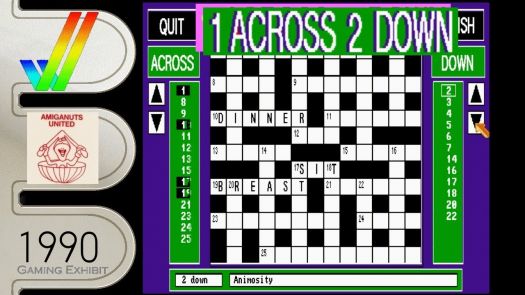  1 Across 2 Down_Disk2