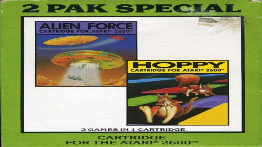  2 Pak Special Light Green - Hoppy,Alien Force (HES) (PAL) [a1]