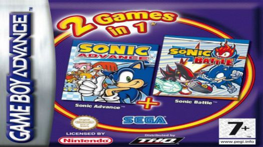 2 In 1 - Sonic Advance & Sonic Battle (sUppLeX) (EU)