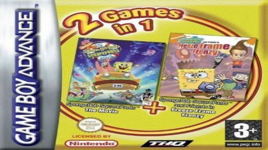 2 IN 1 - THE SPONGEBOB SQUAREPANTS MOVIE & FREEZE FRAME FRENZY (SIR VG) (EU)