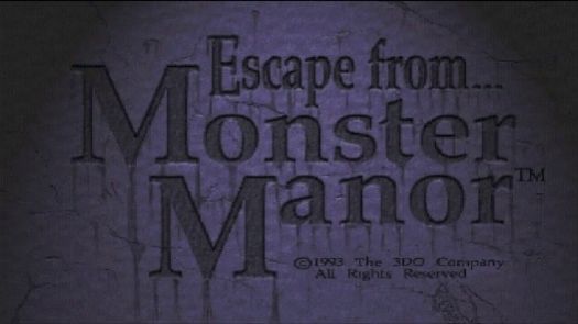 Escape from Monster Manor - A Terrifying Hunt for the Undead (1993)(Electronic Arts)(US)[!][B349