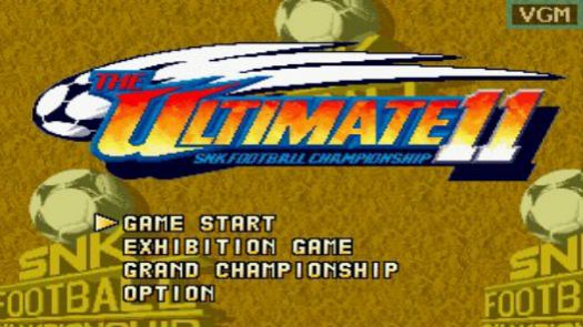 The Ultimate 11 - The SNK Football Championship / Tokuten Ou - Honoo no Libero