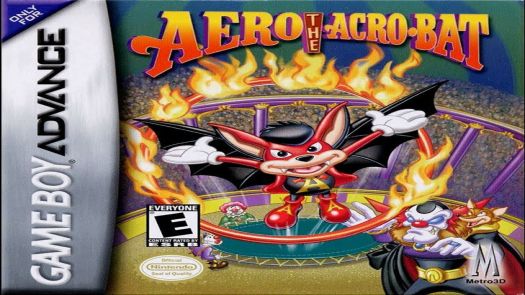 Aero The Acrobat - Rascal Rival Revenge GBA