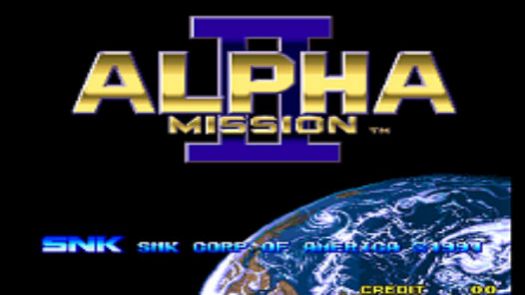 Alpha Mission II  ASO II - Last Guardian (NGM-007 ~ NGH-007)