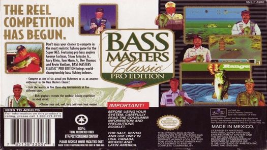 Bass Masters Classic Pro Edition