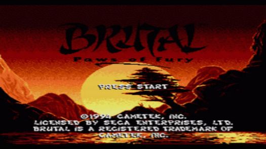 Brutal - Paws of Fury (U)