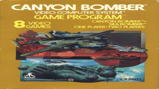 Canyon Bomber (1978) (Atari)