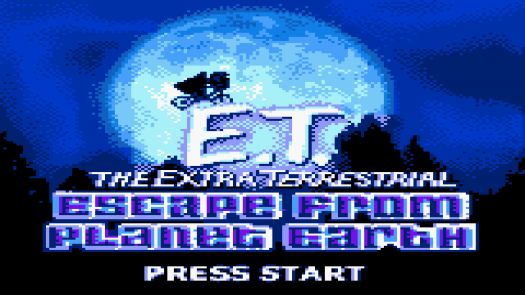 E.T. The Extra Terrestrial - Escape From Planet Earth