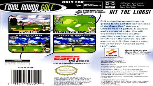 ESPN Final Round Golf 2002