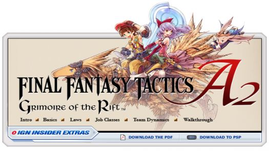 Final Fantasy Tactics A2: Grimoire of the Rift