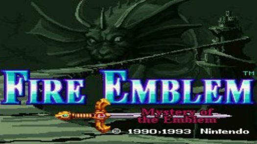 Fire Emblem - Monsyo No Nazo (V1.1) (J)