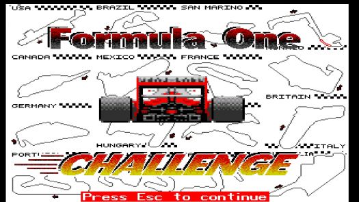 Formula One Challenge