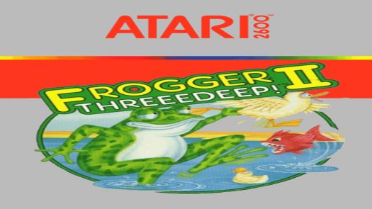Frogger II - Threedeep! (1983) (Parker Bros)