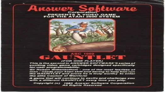 Gauntlet (1983) (Answer Software)