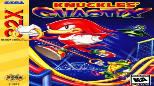  Knuckles Chaotix 32X (A)