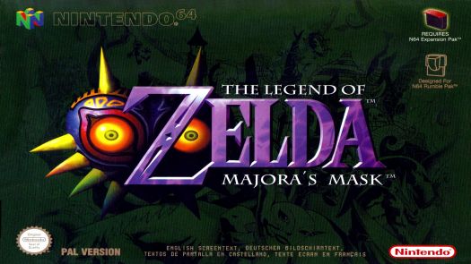 Legend of Zelda, The - Majora's Mask (Europe)