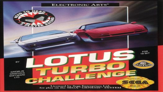 Lotus Turbo Challenge (USA, Europe)