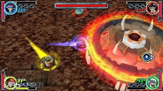 Metal Fight Bayblade Portable - Chouzetsu Tensei Balkan Horuseus (Japan)
