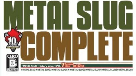 Metal Slug Complete (Japan)