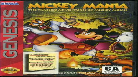 Mickey Mania - The Timeless Adventures Of Mickey Mouse