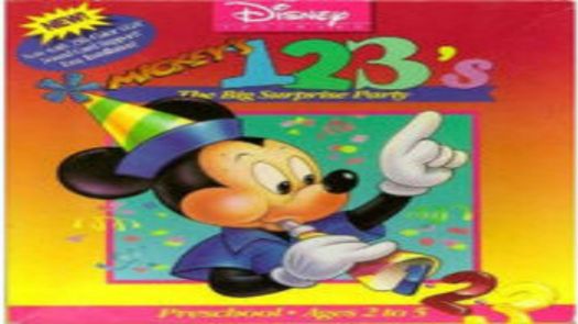 Mickey's 123's - The Big Surprise Party_Disk1