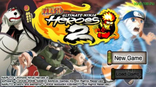 Naruto - Ultimate Ninja Heroes 2 - The Phantom Fortress (Europe)