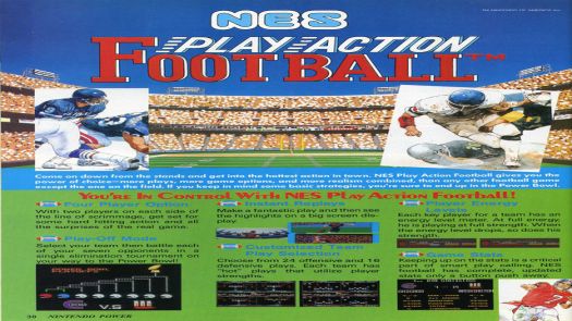 NES Play Action Football