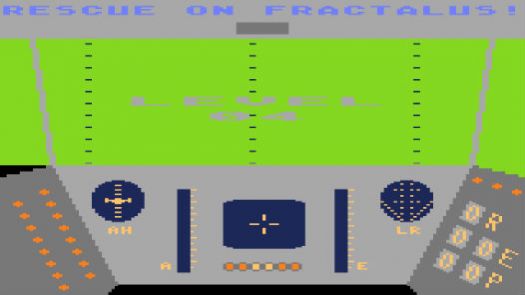 Rescue on Fractalus (1984) (Atari-Lucasfilm Games)