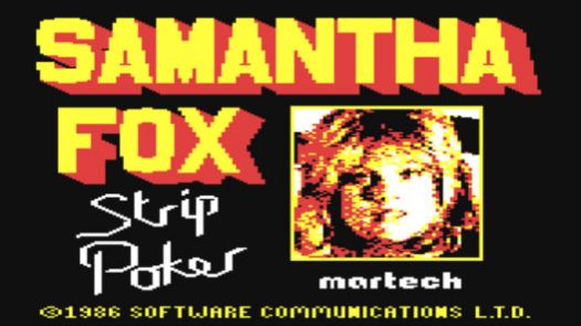 Samantha Fox Strip Poker (E)