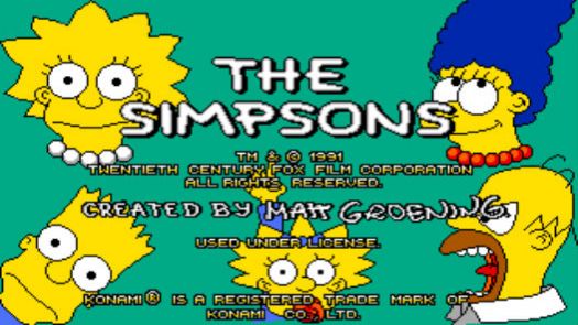 Simpsons Arcade Game The