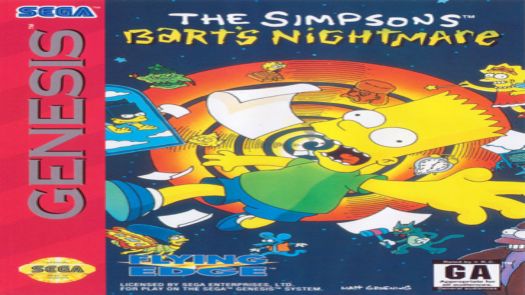 Simpsons, The - Bart's Nightmare (JUE)