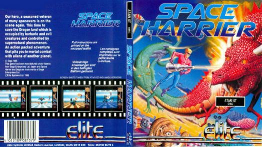 Space Harrier (Europe)