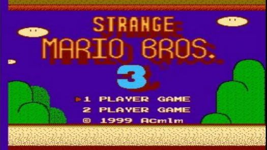  Strange Mario Bros 3 (V05-20-2000) (SMB3 Hack)