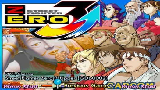 Street Fighter Zero 3 Upper