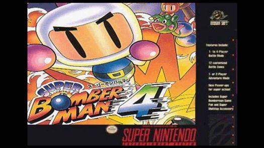 Super Bomberman 4 Super Nintendo Entertainment System (SNES) ROM