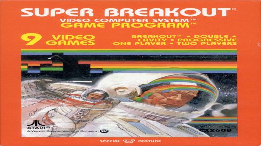 Super Breakout (1978) (Atari)