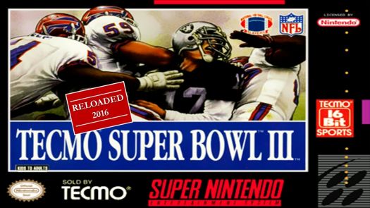  Tecmo Super Bowl III - Final Edition