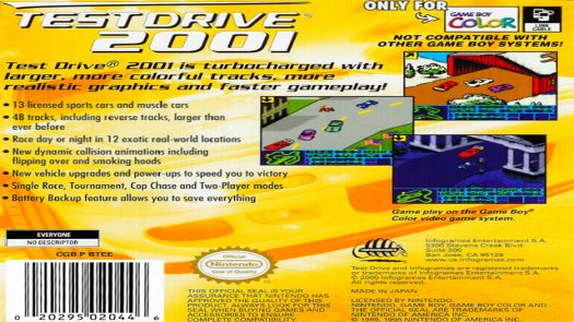 Test Drive 2001
