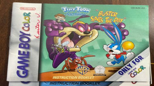 Tiny Toon Adventures - Buster Saves The Day