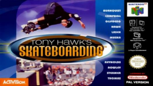 Tony Hawk's Skateboarding (E)